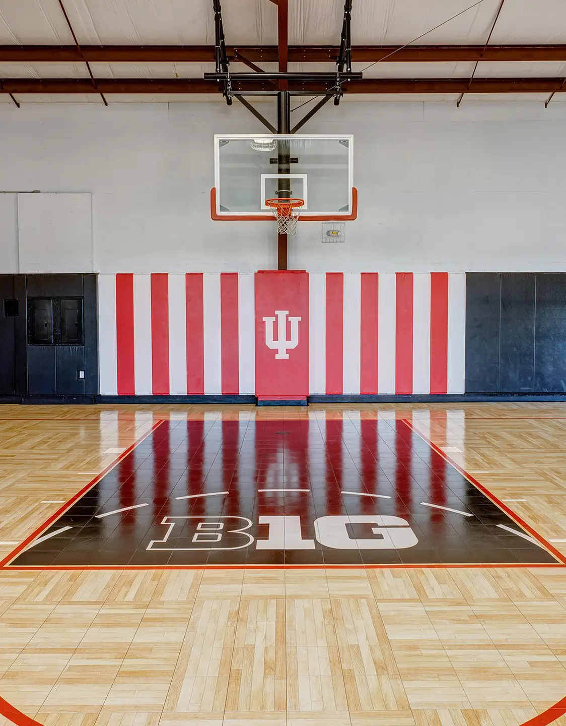 State on Campus Bloomington indoor basketball court