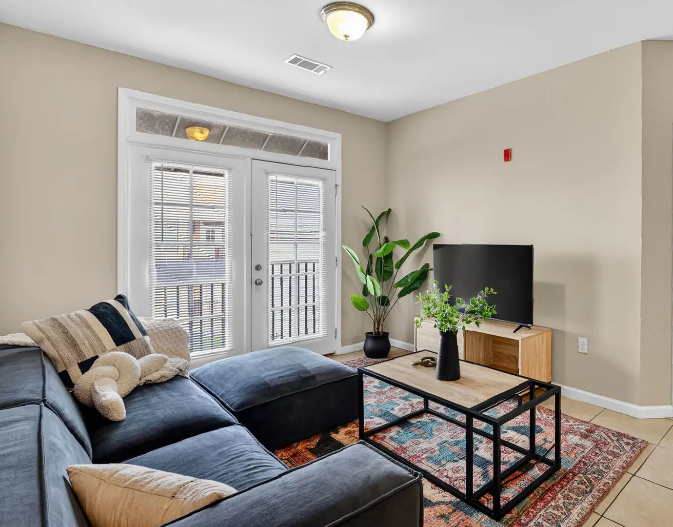 furnished living space