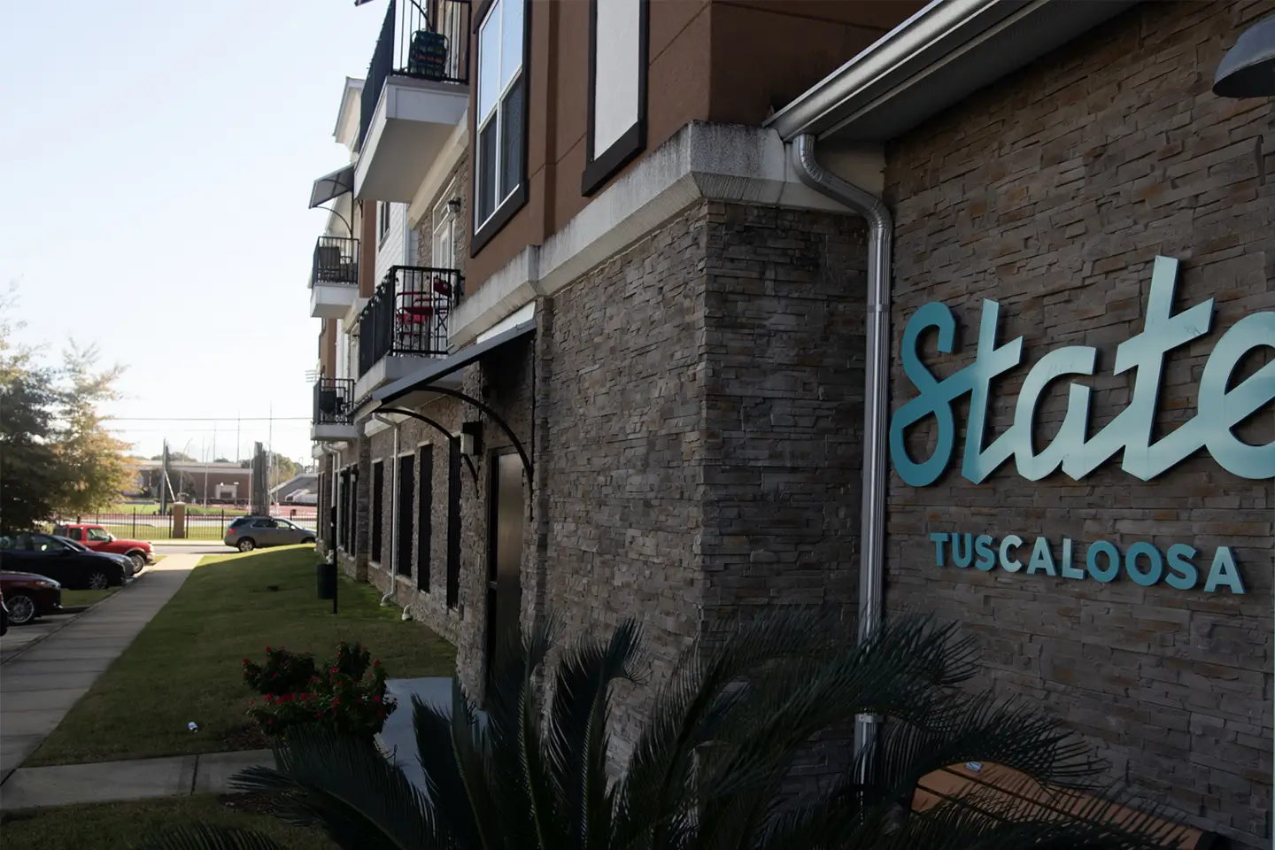 Exterior of the state on campus tuscaloosa building